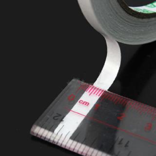 1 rollo blanco de doble cara cara Super fuerte cinta adhesiva para bricolaje manualidades suministros de oficina 6 mm (8)