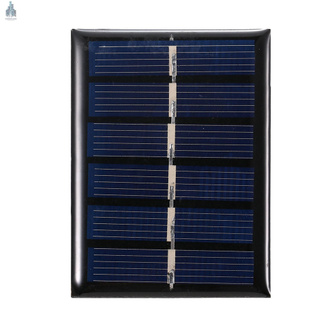 [venta caliente] 0.3W 3V Mini Panel Solar policristalino de silicona pequeña célula Solar DIY impermeable Camping portátil Panel Solar Compa