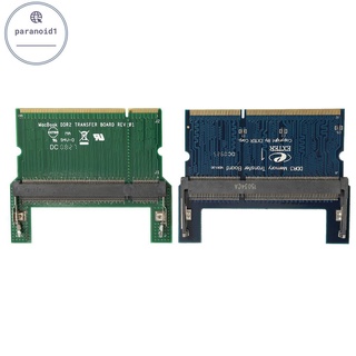 DDR2/DDR3 Portátil SO DIMM A Escritorio Adaptador De Memoria RAM Tarjeta