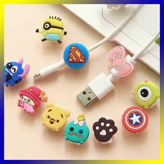 Cute animal shape bite a break-proof USB data cable security silicone protective cover quotedeal