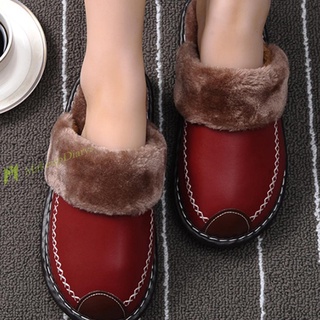 [nueva Llegada]pantuflas de felpa de algodón para invierno/zapatos cálidos para interiores/calzados planos (1)