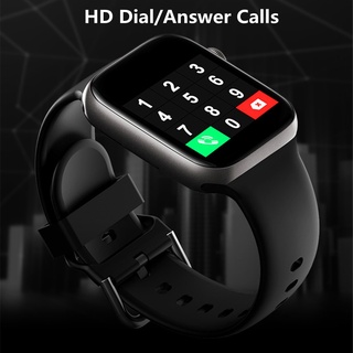 Reloj inteligente hombres Smartwatch mujeres Dial llamada reloj impermeable Fitness Tracker Control de música 2021 para Iphone Xiaomi Huawei IWO