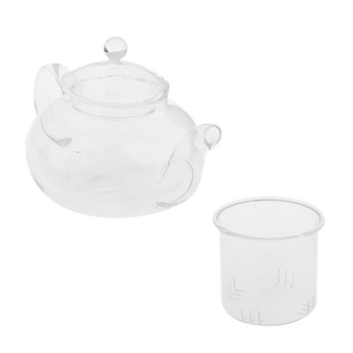 [tiktok caliente] 250 ml, 400 ml tetera de vidrio. apto para bolsitas de té, hoja suelta y infusor de té de hoja fina (6)