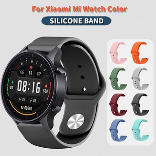 Strap For Xiaomi Mi Smart watch Color Silicone Wristband Bracelet Replacement For Mi Watch Color TPU Wrist Strap