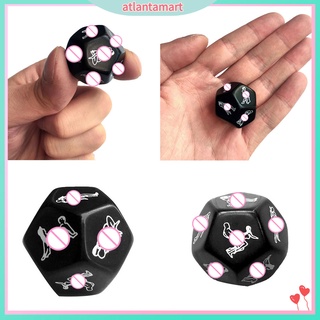 25mm 12-side Adult Lover Honeymoon Rolling Dice Erotic Game Bet Sex Toy Supplies