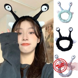 Snail Ear Headband, Cartoon Antenna With Funny Fluffy Color Ears, Headband Solid T7X3