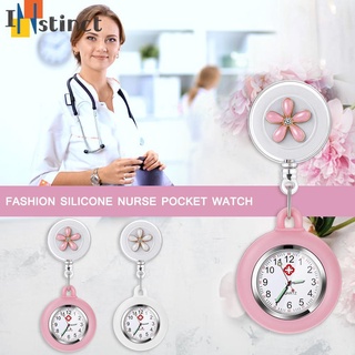 INSTINCT - reloj de bolsillo con Clip retráctil, diseño de enfermera (2)