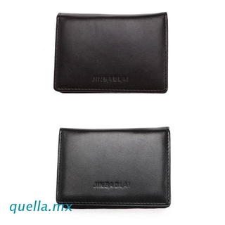 quella RFID Wallet Men Small Bifold Faux Leather Pocket Money ID Credit Card Holder
