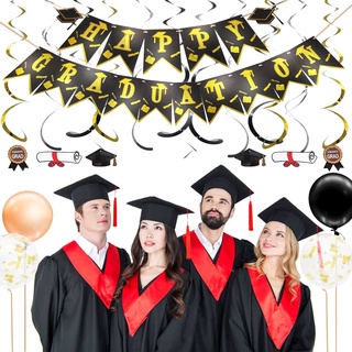 banners globo set suministros de fiesta para graduados diy globos y accesorios decoraciones de graduación