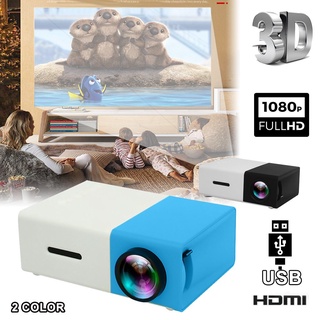 mini pocket yg300 3d proyector led hd 1080p cine en casa cine usb hdmi