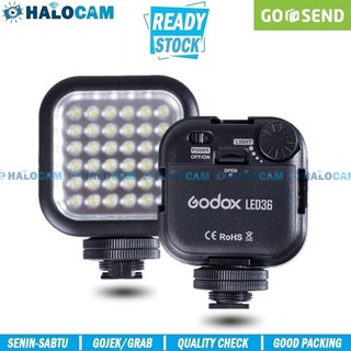 Godox 36LED - cámara Flash de Video LED CANON NIKON SONY FUJIFILM (1)