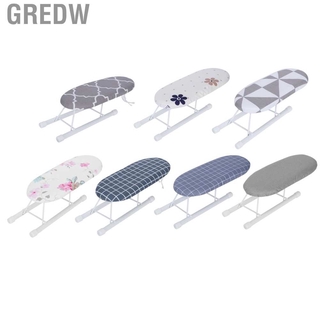 Gredw Mini tabla de planchar plegable manga puños collares mesa para uso en el hogar viaje