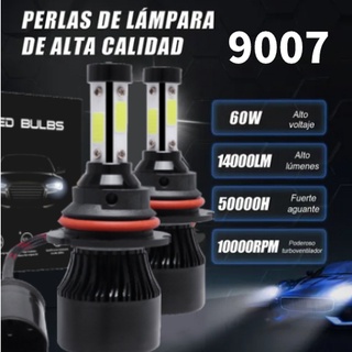 Kit De Luz LED Para Coche X7 4 Caras Medir 9007 [lomess]