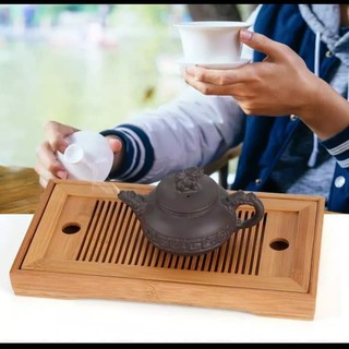 Té tradicional chino de kungfu || Bandeja de té china