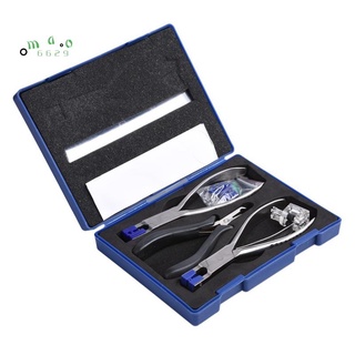 kit de herramientas de gafas sin montura reparación de anteojos de desmontaje alicates herramientas conjunto para gafas fix