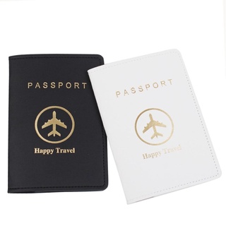brie portátil feliz viaje cuero pu pasaporte cubierta con etiquetas de equipaje titular caso organizador tarjeta protector (4)