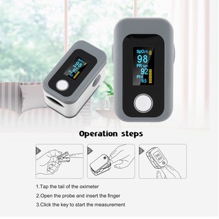 *QS OLED Digital Screen Fingertip Oximeter Blood Oxygen Sleeping Monitor Detector