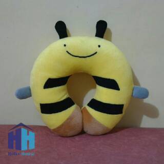 Bee Character - almohada para el cuello