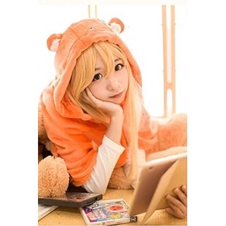 Umaru-chan capa Anime Doma Umaru Cosplay disfraz de franelas capa manta sudadera con capucha para niños (2)
