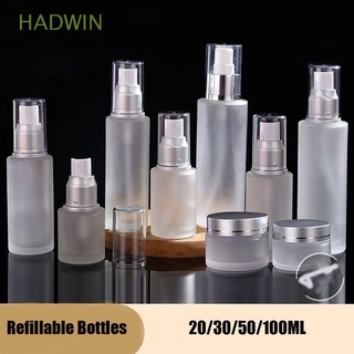 HADWIN 20 / 30 / 50 / 100 ml Frasco de aerosol Frasco de vidrio Champú Botella recargable repetible Contenedor Lija adj. Liviano adj. Transparente adj. Vacío. Antiguo adj. Perfume