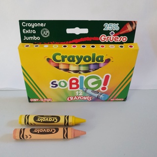 Crayones Crayola SoBIG! Extra Jumbo 12 Piezas