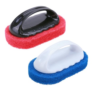 práctica esponja ovalada cepillo de limpieza multifuncional herramientas de limpieza del hogar