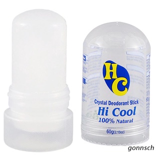 gonna 60g Natural Rhinestone Deodorant Alum Stick Body Odor Remover Antiperspirant