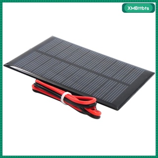 [tbts] 1 pieza panel solar con cable fotovoltaico panel solar panel solar 5v módulo, panel solar carga de batería panel solar