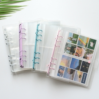 200 bolsillos colorido carpeta álbum de fotos jelly color para photocards lomo tarjetas mini instax polaroid tarjeta de 3 pulgadas 5 pulgadas