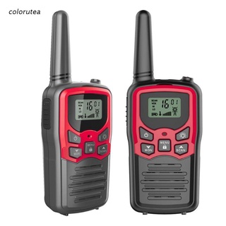 col walkie talkies para adultos de largo alcance 4 unidades de radios de 2 vías hasta 5 millas de alcance en