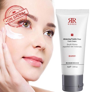 Crema blanqueadora De 30g Para cuidado De la piel oscura/crema Facial removedora De piel blanqueadora F8V0
