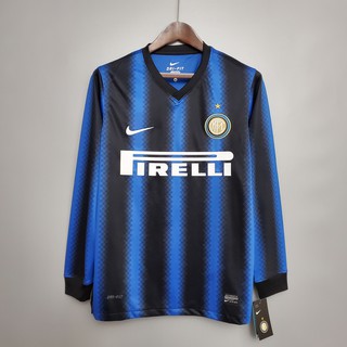 2010-2011 Retro Jersey Inter Milan Local Camiseta de Fútbol Personalización Nombre Número Vintage Jersey