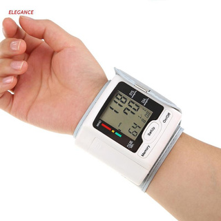 ELEGANCE profesional Digital LCD brazo superior Monitor de presión arterial brazo esfigmomanómetro