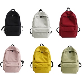 re mochila de lona para mujeres de gran capacidad, mochila de viaje para estudiantes, niñas adolescentes, mochila escolar