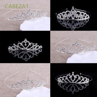 Cabeza1 diadema/corona De Cristal con pedrería Para el cabello/accesorio Para el cabello
