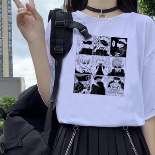 Japanese anime Jujutsu Kaisen Short sleeve women's T-shirt (3)