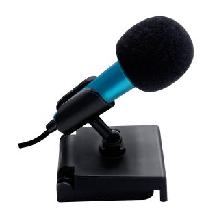 Mini micrófono Estéreo Portátil para PC de estudio/escritorio/KTV/Karaokê en 4 colores 3.5mm*5.5cm*1 de 8 Cm