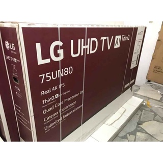 100% original a estrenar LG smart Tv 75 pulgadas 4k