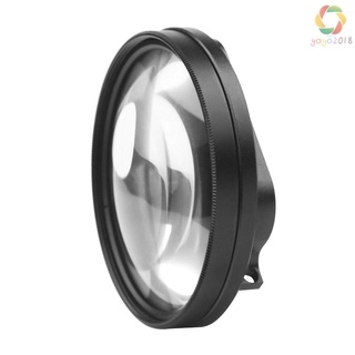 Lente Macro de 58 mm 10x aumento de la lente de cerca para GoPro Hero 7 negro 6 5 negro impermeable caso para GoPro accesorio