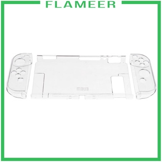 [FLAMEER] Funda protectora de cristal transparente para Nintendo Switch