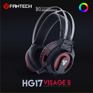 Fantech HG17S Visage II RGB - auriculares para juegos, color negro