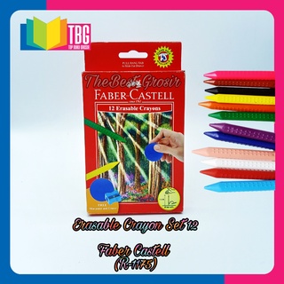 1 juego (12 colores) crayón borrable FABER CASTELL/crayón que elimina FABER CASTELL (R-1175)