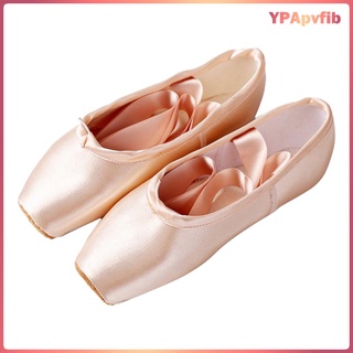 Ballet Shoes for Women Girls, Satin Pointe Ballet Slippers Dance Yoga Shoes