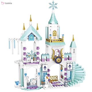 Over 360PCS Frozen Princess Castle Building Blocks DIY Assembly House Toys for Children Kids (4)