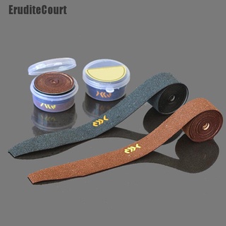 Eruditecourt~ elástico antideslizante Racaket Bat Overgrip rollo de tenis bádminton mango cinta de agarre