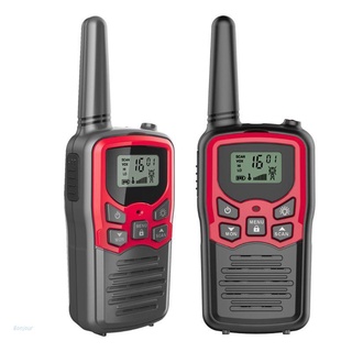 Bonjour Walkie Talkies para adultos de largo alcance 4 unidades de Radios de 2 vías hasta 5 millas de alcance en