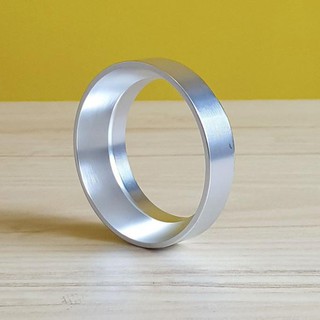 Anillo de dosificación de 58 mm Porta filtro hasta tamaño anillo Barista café - blanco