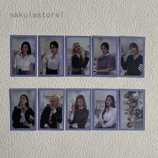 10 Unids/Set Kpop TWICE Lomo Cards Formula Of Love : O + T = 3 Postal Científico Photocard SANA MINA