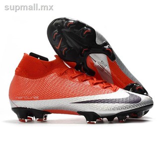 Nike Mercurial Superfly 7 Elite FG de punto impermeable zapatos de fútbol para hombres y mujeres, zapatos de fútbol Super ligero, zapatos de partido de fútbol, zapatos de entrenamiento