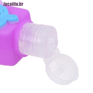 Sdfd botella De silicón antibacterial con forma De sirena Para baño/té De bebé (5)
